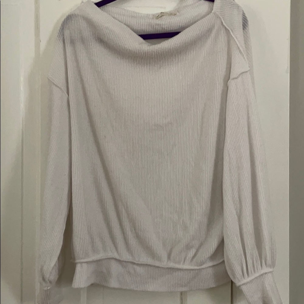 White Free People Sweater